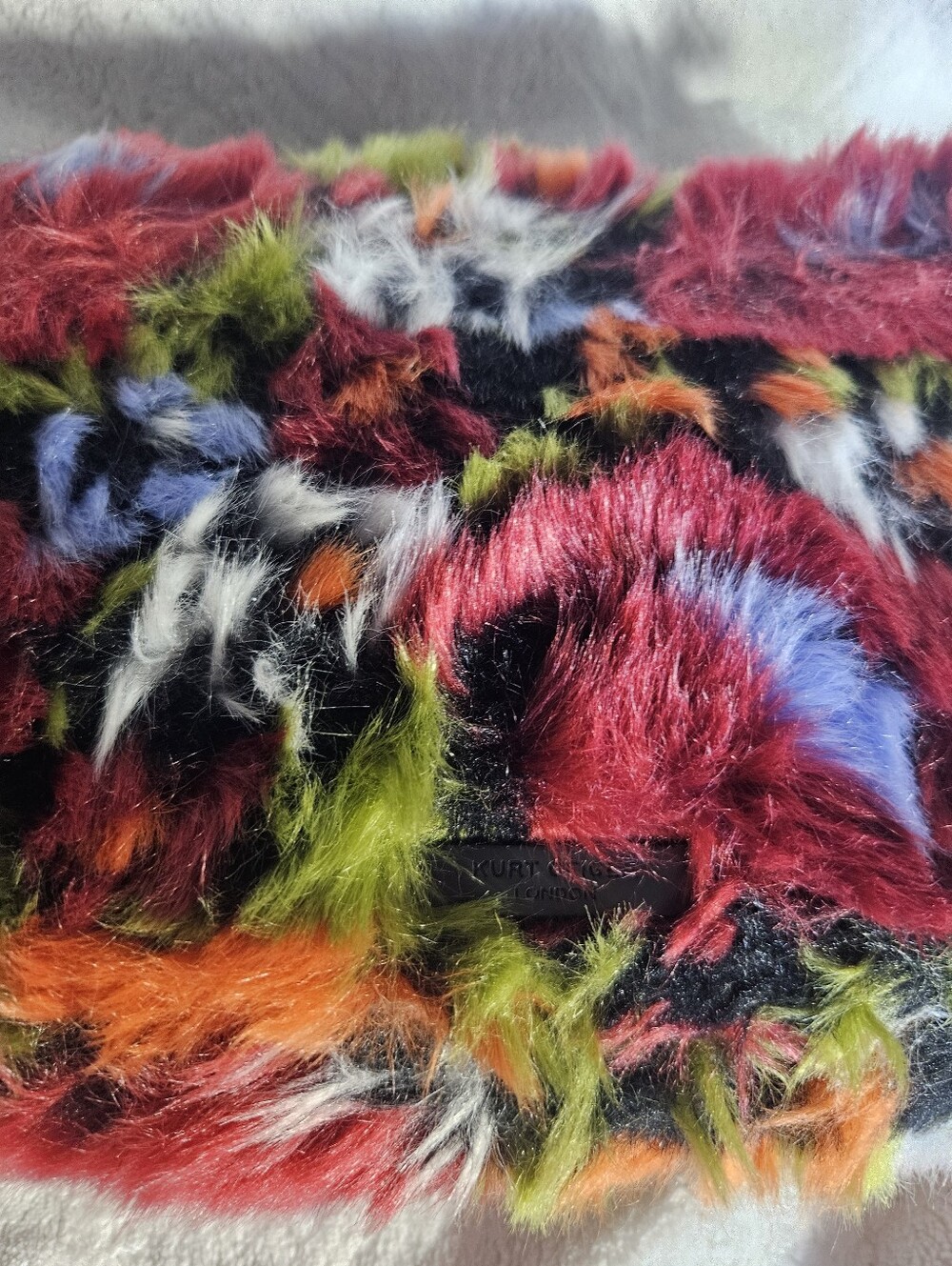 Kurt Geiger Multicolor Faux Fur Bag - Picture 15 of 16